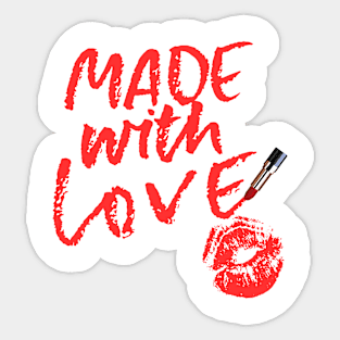 Made with love Sticker